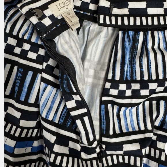 J.Crew Skirt Geometric Patterns NWOT - Picture 4 of 7